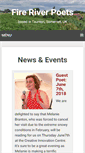 Mobile Screenshot of fireriverpoets.org.uk